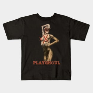 Playghoul Horror Movie Parody Design Kids T-Shirt